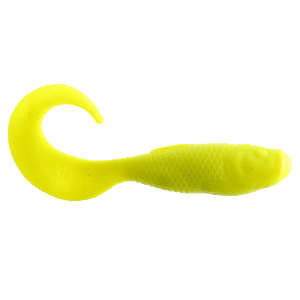BERKLEY GULP! SALTWATER SWIMMING MULLET, 4", CHARTREUSE