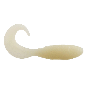 BERKLEY GULP! SALTWATER SWIMMING MULLET, 4", GLOW