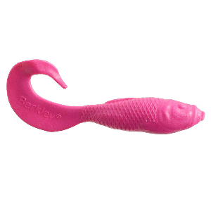 BERKLEY GULP! SALTWATER SWIMMING MULLET, 4", PINK