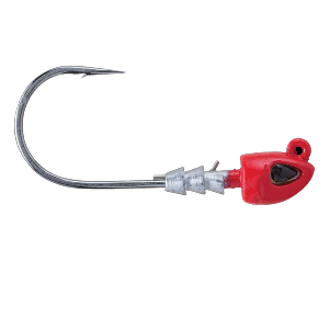 BERKLEY FUSION19 SWIMBAIT JIGHEAD, 4/0, 1/4OZ, RED