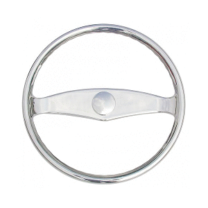 SCHMITT MARINE, ONGARO WHEEL, 15.5" F/3/4" TELEFLEX TAPERED SHAFT