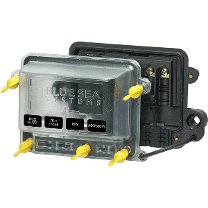 BLUE SEA 2356100, WATER RESISTANT 100A BUSBAR W/COVER