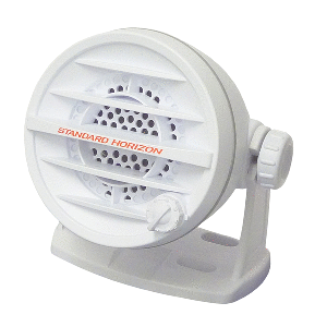 STANDARD HORIZON 10W AMPLIFIED EXTERNAL SPEAKER, WHITE