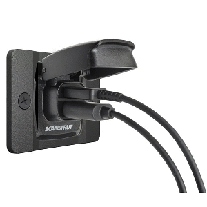 SCANSTRUT FLIP PRO W/FRONT FIT BEZEL 12/24V FAST CHARGE DUAL USB-A/C SOCKET