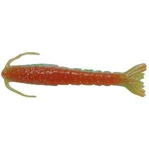 BERKLEY GULP! SALTWATER SHRIMP, 4", NUCLEAR CHICKEN