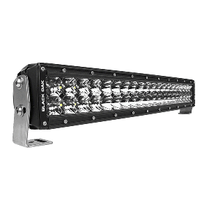 BLACK OAK PRO SERIES 3.0 DOUBLE ROW 20" LED LIGHT BAR, COMBO OPTICS, BLACK HOUSING
