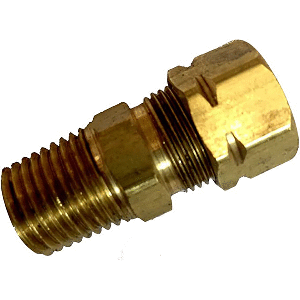 UFLEX STRAIGHT HELM FITTING 1/4 NPT F/UP COMP LINE & AUTOPILOT RETURN LINE