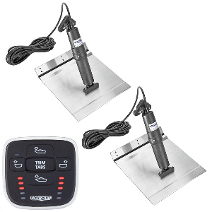 LECTROTAB XKA ALUMINUM ALLOY TRIM TAB KIT W/MLC-1 CONTROL, 9 X 12