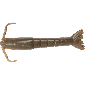 BERKLEY GULP! SALTWATER SHRIMP, 4", NATURAL SHRIMP