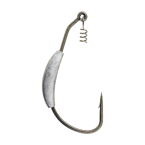 BERKLEY FUSION19 WEIGHT SWIMBAIT HOOK, SMOKE SATIN, 6/0