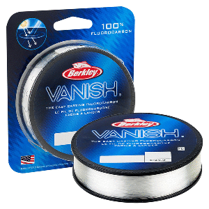 BERKLEY VANISH FLUOROCARBON, 8LBS, 250YDS, CLEAR