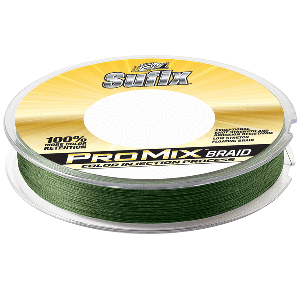 SUFIX PROMIX BRAID, 40LB, LOW-VIS GREEN, 300 YDS