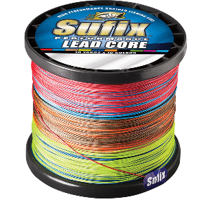 SUFIX PERFORMANCE LEAD CORE, 15LB, 10-COLOR METERED, 600 YDS