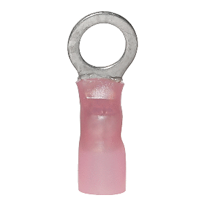 ANCOR HEAT SHRINK RING TERMINAL, #8 3/8" *25-PACK