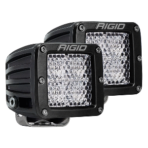 RIGID INDUSTRIES D-SERIES PRO FLOOD DIFFUSED SURFACE MOUNT BLACK LIGHT, PAIR