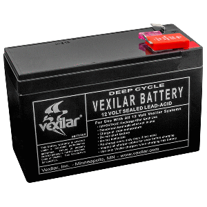 VEXILAR 12V/9 AMP LEAD-ACID BATTERY