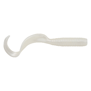 BERKLEY GULP! SALTWATER GRUB, 4", PEARL WHITE