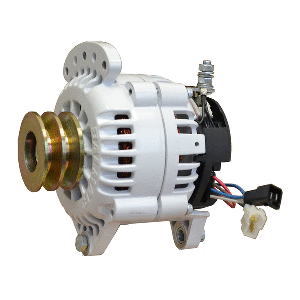 BALMAR ALTERNATOR 100 AMP 12V 3.15" DUAL FOOT SADDLE PULLEY W/ISOLATED GROUND