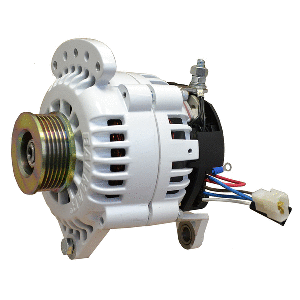 BALMAR ALTERNATOR 120 AMP 12V 4" DUAL FOOT SADDLE K6 PULLEY W/ISOLATED GROUND