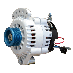BALMAR ALTERNATOR 100 AMP 12V 1-2" SINGLE FOOT SPINDLE MOUNT J10 PULLEY W/ISOLATED GROUND