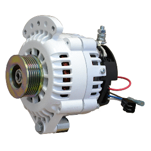 BALMAR ALTERNATOR 100 AMP 12V 1-2" SINGLE FOOT SPINDLE MOUNT K6 PULLEY W/ISOLATED GROUND