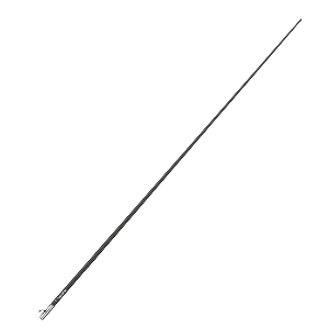 SHAKESPEARE 5101 8' CLASSIC VHF ANTENNA W/15' RG-58 CABLE, BLACK