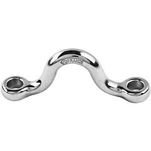 WICHARD EYE STRAP, 10MM DIAMETER, 25/64", 78MM SPACING, 3-5/64"
