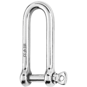 WICHARD HR LONG D SHACKLE, 10MM DIAMETER, 25/64"
