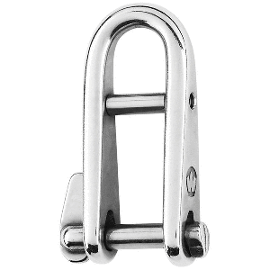 WICHARD HR KEY PIN SHACKLE WITH BAR, 5MM PIN DIAMETER