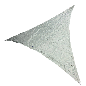 BLUE PERFORMANCE TRIANGLE SUNSHADE, MEDIUM