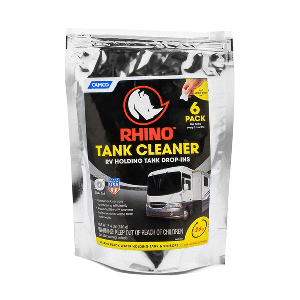 CAMCO RHINO HOLDING TANK CLEANER DROP-INS, 6-PACK