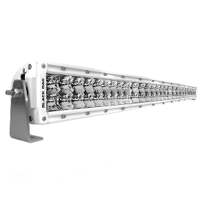 BLACK OAK 60" DOUBLE ROW LED BAR, PRO SERIES 2.0, 5W COMBO WHITE