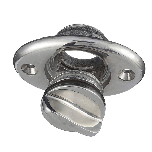 ATTWOOD STAINLESS STEEL GARBOARD DRAIN PLUG, 7/8" DIAMETER