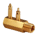 ATTWOOD JOHNSON/EVINRUDE/OMC MALE TANK FITTING, 1/4