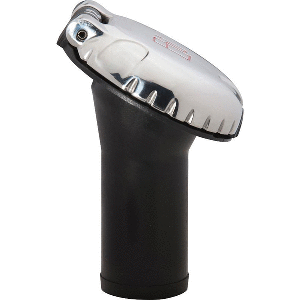 ATTWOOD DECK FILL F/CARBON CANISTER SYSTEM, ANGLED BODY & SCALLOPED STAINLESS STEEL CAP