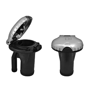 ATTWOOD DECK FILL F/PRESSURE RELIEF SYSTEMS, STRAIGHT BODY & SCALLOPED STAINLESS STEEL CAP