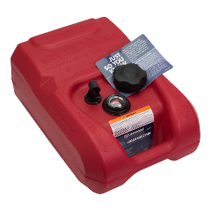 ATTWOOD PORTABLE FUEL TANK, 3 GALLON W/GAUGE