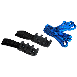 ATTWOOD ZIG-ZAG FENDER HANGER, PAIR W/4' FENDER LINES