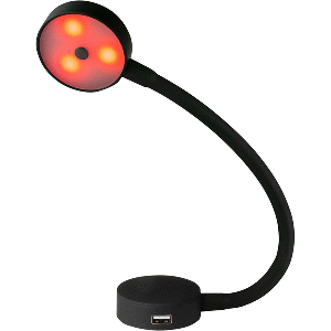 SEA DOG LED FLEX NECK DAY/NIGHT LIGHT W/USB SOCKET, RED & WHITE LIGHT