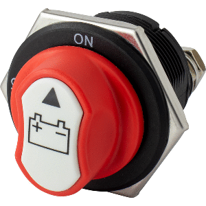 SEA DOG MINI BATTERY SWITCH KEY W/REMOVABLE KNOB, 32V & 300A