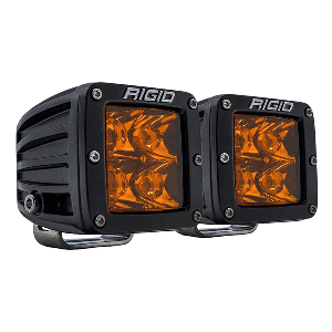 RIGID INDUSTRIES D-SERIES SPOT W/AMBER PRO LENS, PAIR