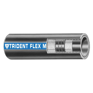 TRIDENT MARINE 3/4" X 50' COIL FLEX MARINE WET EXHAUST & WATER HOSE, BLACK