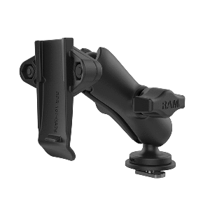 RAM MOUNT RAM TRACK BALL DOUBLE BALL MOUNT W/GARMIN SPINE CLIP HOLDER