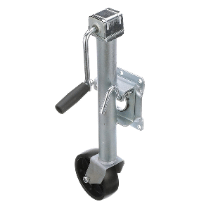 ATTWOOD FOLD-UP TRAILER JACK, 1000 LB CAPACITY, SINGLE WHEEL