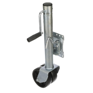 ATTWOOD FOLD-UP TRAILER JACK, 1500 LB CAPACITY, DUAL WHEEL