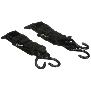 ATTWOOD QUICK-RELEASE TRANSOM TIE-DOWN STRAPS 2" X 4' PAIR