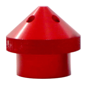 TH MARINE G-FORCE ELIMINATOR RED PROP NUT F/GARMIN FORCE TROLLING MOTOR