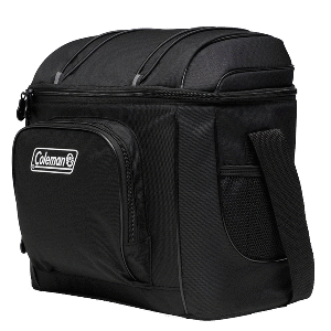 COLEMAN CHILLER 16-CAN SOFT-SIDED PORTABLE COOLER, BLACK