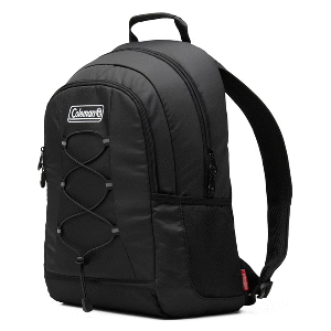 COLEMAN CHILLER 28-CAN SOFT-SIDED BACKPACK COOLER, BLACK