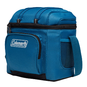 COLEMAN CHILLER 9-CAN SOFT-SIDED PORTABLE COOLER, DEEP OCEAN